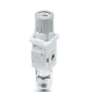 AWG20(K)~40(K)-B, Filtro regulador con manómetro en mando de regulación