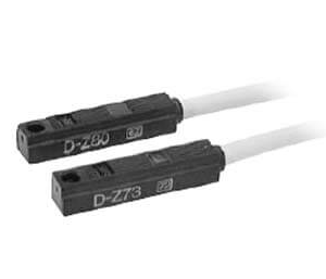 D-Z73/Z76/Z80, Detector reed, montaje directo, Salida directa a cable