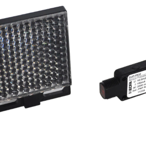 SUP-P632 - ECFA - Sensor Fotoeléctrico Rectangular con Cabezal M12x1
