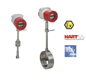 Medidor de Caudal por efecto Vortex DVE